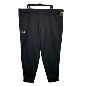 Under Armour Men's NWT Black Loose Fit Track Sweat Pants Size 4X